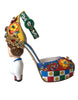Dolce & Gabbana Multicolor Carretto Embellished Sandals Shoes