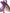 Dolce & Gabbana Purple Leather Mesh High Heels Slingback Shoes