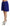 Dsquared² Blue Logo Cotton High Waist Sweatshorts Shorts