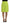 Dsquared² Green High Waist Pleated A-line Knee Length Skirt