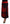 Dsquared² Red Printed High Waist A-line Pleated Midi Skirt