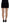 Dsquared² Black Embellished Mid Waist A-line Mini Skirt