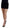 Dsquared² Black Embellished Mid Waist A-line Mini Skirt
