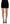Dsquared² Black Embellished Mid Waist A-line Mini Skirt