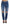 Dsquared² Cool Girl Blue Distressed Mid Waist Denim Jeans