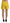 Dsquared² Yellow Cotton High Waist Baggy Women Hotpants Shorts