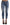 Dsquared² Blue Mid Waist Cropped Twiggy Denim Jeans