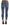 Dsquared² Blue Mid Waist Cropped Twiggy Denim Jeans