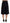 Dsquared² Black High Waist Wide Leg Cropped Trouser Pants