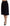 Dsquared² Black High Waist Wide Leg Cropped Trouser Pants