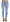 Dsquared² Blue Tattered Mid Waist Cropped Twiggy Denim Jeans