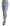 Dsquared² Blue Tattered Mid Waist Cropped Twiggy Denim Jeans