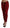Dsquared² Red Low Waist Cotton Stretch Skinny Pants