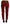 Dsquared² Red Low Waist Cotton Stretch Skinny Pants