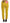 Dsquared² Yellow Cotton Low Waist Crop Denim Cool Girl Jeans