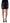 Dsquared² Black Distressed Mid Waist A-line Denim Mini Skirt