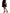 Dolce & Gabbana Black Nylon Lace Trim High Waist A-line Skirt