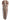 Dolce & Gabbana Beige Brown Striped Silk Sheath Dress
