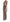 Dolce & Gabbana Beige Brown Striped Silk Sheath Dress
