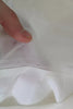 Dolce & Gabbana Off White Scarfneck Long Sleeves Blouse Silk Top