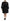Dolce & Gabbana Black Mesh Pleated Mini Silk Blend Dress