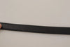 Dolce & Gabbana Black Classic Leather Silver Tone Metal Buckle Belt