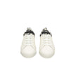 Cerruti 1881 White Calfskin Men Sneaker