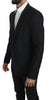 Dolce & Gabbana Black Slim Jacket Coat Blazer MARTINI
