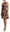 Dolce & Gabbana Beige Floral Sleeveless Round Neck Mini Dress