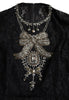 Dolce & Gabbana Black Nylon Lace Embellished Sheath Dress