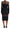 Dolce & Gabbana Black Sheer Floral Lace Sheath Midi Dress