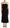 Dolce & Gabbana Black Silk Stretch Strapless Sheath Midi Dress