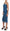 Dolce & Gabbana Blue Mesh Trim Ruched Tulle Sheath Dress