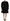 Dolce & Gabbana Cotton Black Long Sleeves A-line Mini Dress