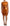 Dolce & Gabbana Metallic Orange Sleeveless Sheath Dress