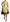 Dolce & Gabbana Gold Polyester Sleeveless A-line Tulle Dress