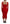 Dolce & Gabbana Red Mesh Trim Bodycon Sheath Midi Dress