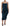 Dolce & Gabbana Silk Blend Blue Satin Fitted Strapless Dress