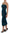 Dolce & Gabbana Silk Blend Blue Satin Fitted Strapless Dress