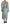 Dolce & Gabbana Silk Mint Green Fit Cut One Shoulder Midi Dress