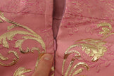 Dolce & Gabbana Sundress Pink Floral Jacquard Sleeveless Mini Dress