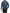 Dolce & Gabbana Blue Leather Perforated Full Zip Jacket