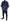 Dolce & Gabbana Blue Satin Silk Waist Belt Robe Jacket