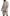 Dolce & Gabbana White Striped Cotton Robe Coat Wrap Jacket