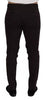 Dolce & Gabbana Brown Skinny Men Cotton Stretch Pants
