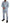 Dolce & Gabbana Blue Striped Silk Formal Dress MARTINI Shirt