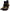Dolce & Gabbana Black Gold Embroidery Slip On Boots Shoes