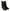 Dolce & Gabbana Black Leather Buckle Mid Calf Boots Shoes