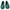 Dolce & Gabbana Green Taormina Lace Slip On Flats Shoes
