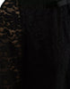 Dolce & Gabbana Black Floral Lace Blouse T-shirt Staff Top